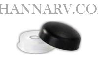 JR Products 20385 Screw Covers Black